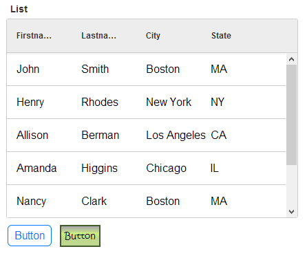 Defining a sub-theme lets you easily add customized CSS to controls.